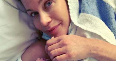 New mum Kate Lawler excitedly reveals baby girl Noa is home 'for good' from hospital after gaining weight - www.ok.co.uk