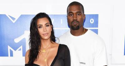 Kanye West Spotted Wearing His Wedding Ring as Kim Kardashian Divorce Speculation Continues - www.usmagazine.com - Malibu - Wyoming