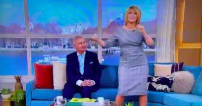 Ruth Langsford shows off dance moves after accusing Eamonn Holmes of mocking her condition - www.dailyrecord.co.uk