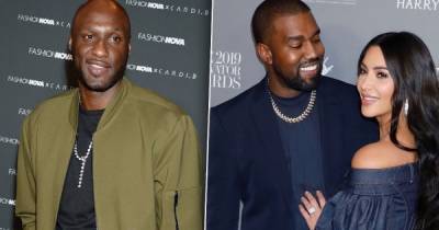 Lamar Odom Addresses Former Sister-In-Law Kim Kardashian and Kanye West Split Rumors - radaronline.com