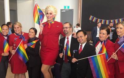 Virgin Australia ‘Pride Flight’ Set for Take-off - gaynation.co - Australia
