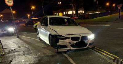 Police catch thieves with hammers and axes in stolen BMW after carrying out robbery right in front of officers - www.manchestereveningnews.co.uk - Manchester