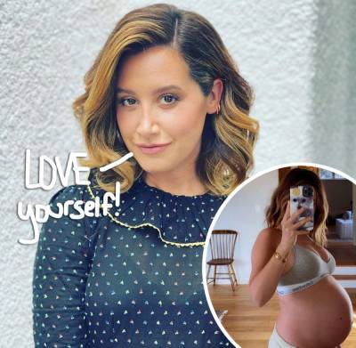 Ashley Tisdale Poses Naked With Her Baby Bump To Talk Self-Love! - perezhilton.com