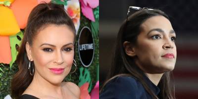 Alyssa Milano Is Being Called Out for Her Comment During AOC's Heart-Wrenching Instagram Live - www.justjared.com