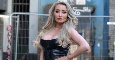 Love Island star braves Manchester cold in a corset for Valentine's Day photo shoot - www.manchestereveningnews.co.uk - Manchester - county Love