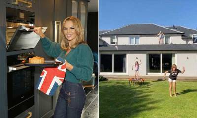 Amanda Holden's home is a fully-fledged hotel – complete with spa and bar - hellomagazine.com - Britain