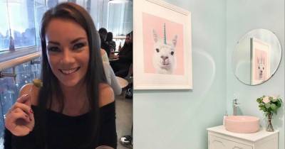 DIYer gives 20-year-old bathroom a llama-inspired makeover - www.manchestereveningnews.co.uk - Manchester
