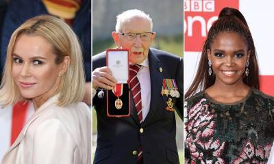 Celebrities pay tribute to Captain Sir Tom Moore following his death aged 100 - hellomagazine.com - Britain