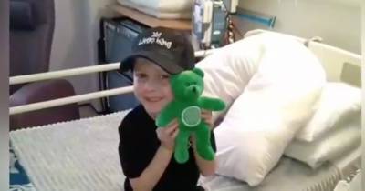 Scots mum shares touching video of Celtic fan schoolboy one year on since cancer diagnosis - www.dailyrecord.co.uk - Scotland