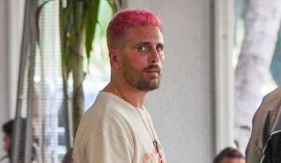 Scott Disick Dyes His Hair Pink Just Days After Going Blond - www.justjared.com - Miami - Florida - county Scott