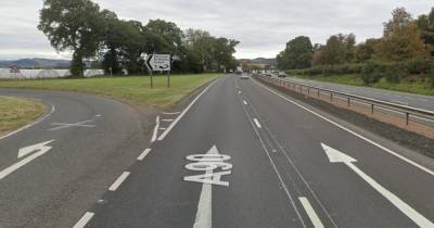 Scots cops chase ends in horror crash as four people taken to hospital - www.dailyrecord.co.uk - Scotland