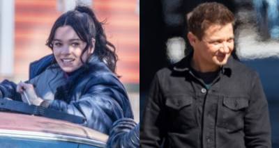 Hailee Steinfeld & Jeremy Renner Continue Filming 'Hawkeye' in Atlanta - www.justjared.com