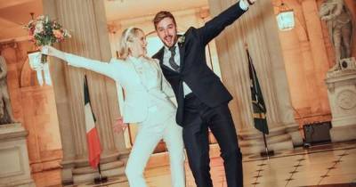 Laura Whitmore shares details about secret wedding to Iain Stirling and why it was exactly what pair wanted - www.ok.co.uk - county Hall