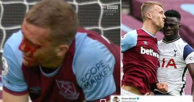 West Ham fans hail Tomas Soucek for carrying on after nasty head clash - www.msn.com - Manchester