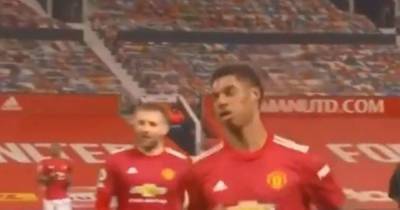 Pitchside camera captured Harry Maguire's order shouted to Marcus Rashford before goal vs Newcastle - www.manchestereveningnews.co.uk - Manchester