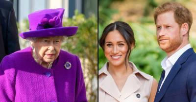 Queen Elizabeth II Will Give Televised Address Hours Before Prince Harry and Meghan Markle’s Tell-All Interview - www.usmagazine.com