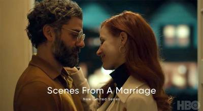 First Look: Jessica Chastain & Oscar Isaac In HBO’s ‘Scenes From A Marriage’ - theplaylist.net
