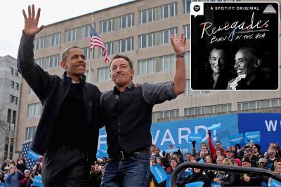 Obama, Bruce Springsteen team up for new Spotify podcast - nypost.com - USA - Jersey