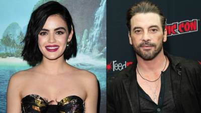 Lucy Hale and Skeet Ulrich Spotted Kissing During Lunch Date - www.etonline.com - Los Angeles