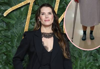Brooke Shields Reveals She's On The ‘Mend’ After Breaking Her Femur! - perezhilton.com