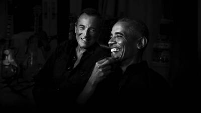 Barack Obama, Bruce Springsteen Launch Spotify Podcast - www.hollywoodreporter.com - USA - Hawaii - Jersey
