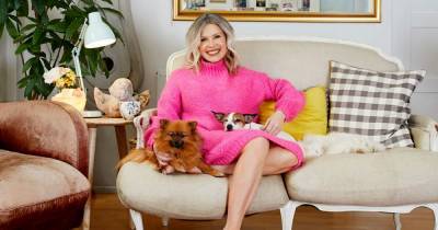Inside Melinda Messenger's incredible 'zen' home with quirky animal tapestry and huge buddha statue - www.ok.co.uk