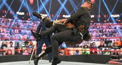WWE Raw Results: Bobby Lashley spears The Miz and Braun Strowman; Earns WWE Championship Match for next week - www.pinkvilla.com