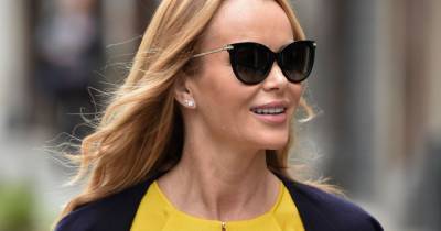 Amanda Holden plants palm tree in memory of Captain Sir Tom Moore ahead of his funeral - www.ok.co.uk - Britain