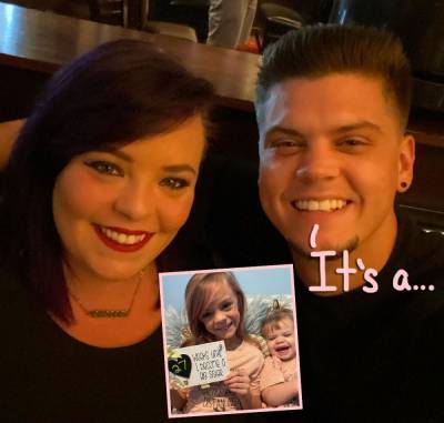 Teen Mom Stars Catelynn Lowell & Tyler Baltierra Reveal The Sex Of Their Baby! And It's A... - perezhilton.com - city Lowell