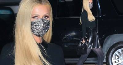 Paris Hilton steps out for a late dinner with fiance Carter Reum - www.msn.com