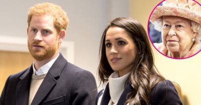 Prince Harry and Meghan Markle’s Distance Has Been ‘Challenging’ for Queen Elizabeth II - www.usmagazine.com - London