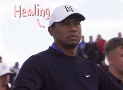 Tiger Woods 'Awake, Responsive, And Recovering' After Surgery Due To Car Crash - perezhilton.com