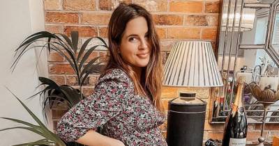 Binky Felstead stuns as she flaunts baby bump in New Look maternity dress costing only £22 - get it here - www.ok.co.uk - India - Chelsea