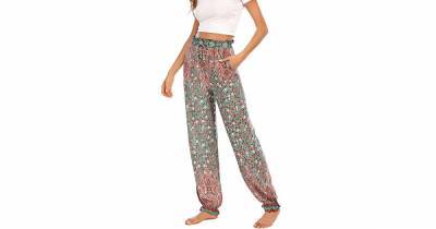 Give Your Sweats a Rest With These Flowy Boho-Chic Pants - www.usmagazine.com