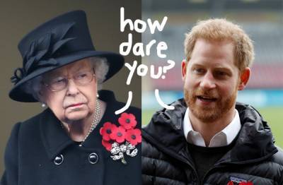 The REAL Reason Prince Harry & Queen Elizabeth Are So Upset! - perezhilton.com
