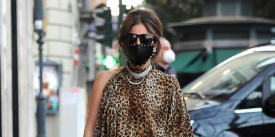 Lady Gaga Looks Chic in Cheetah Print While Out in Rome! - www.justjared.com - Italy - Columbia