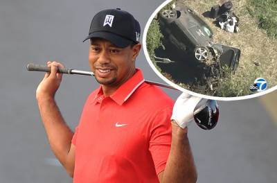 Tiger Woods Will NOT Face Criminal Charges Over Car Crash! - perezhilton.com