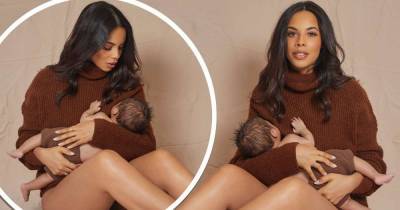 Rochelle Humes showcases her incredible post-partum figure - www.msn.com - county Woods