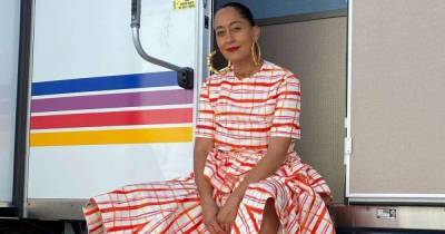 Tracee Ellis Ross wore the dreamiest plaid outfit with matching trainers - and we found her top for 70% off - www.msn.com
