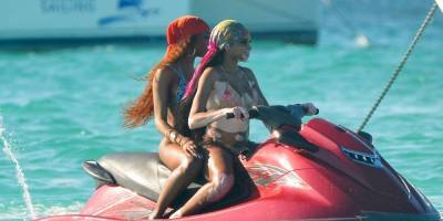 Winnie Harlow Rides The Waves On A Jet Ski During Tropical Trip To Mexico - www.justjared.com - Mexico