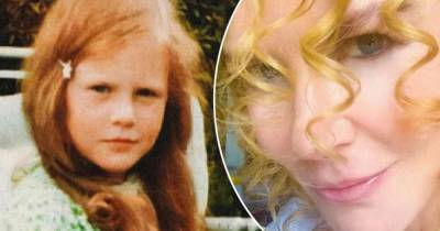 Nicole Kidman, 53, shares sweet snap of herself as a young girl - www.msn.com