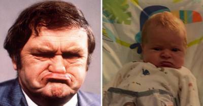 Charlotte Dawson's newborn son Noah is the spitting image of her late dad Les as he 'gurns' - www.ok.co.uk - county Dawson