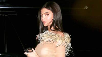 Kylie Jenner Wears A Sexy, Sheer Top To Dinner With Dad Caitlyn Jenner — See Pics - hollywoodlife.com - Los Angeles