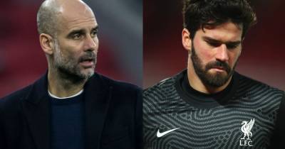 Pep Guardiola and Man City send messages of support to Liverpool goalkeeper Alisson - www.manchestereveningnews.co.uk - Brazil - Manchester