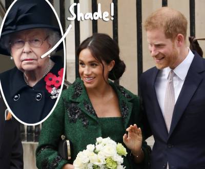 Meghan Markle & Prince Harry's Statement Showed They Were 'Angry' With The Queen, Says Royal Expert - perezhilton.com