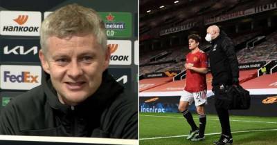 Solskjaer reveals three injured Man Utd stars are back and gives Dan James update - www.msn.com - Manchester