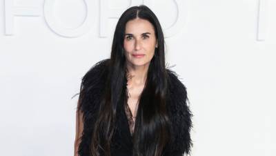 Demi Moore, 58, Shows Off Her Smooth, Natural Face 1 Mo. After Being Heavily Made-Up For Fendi Show - hollywoodlife.com