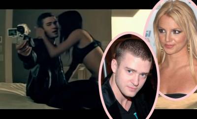 Justin Timberlake's Cry Me A River Video Sent Britney Spears 'Over The Edge' - perezhilton.com