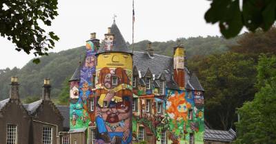 Kelburn Castle’s whimsical history from a colourful makeover to famous garden parties - www.dailyrecord.co.uk - Scotland