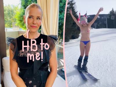 Chelsea Handler Skiing Naked For Her 46th Birthday Is An Inspiration! - perezhilton.com - USA - county Canadian